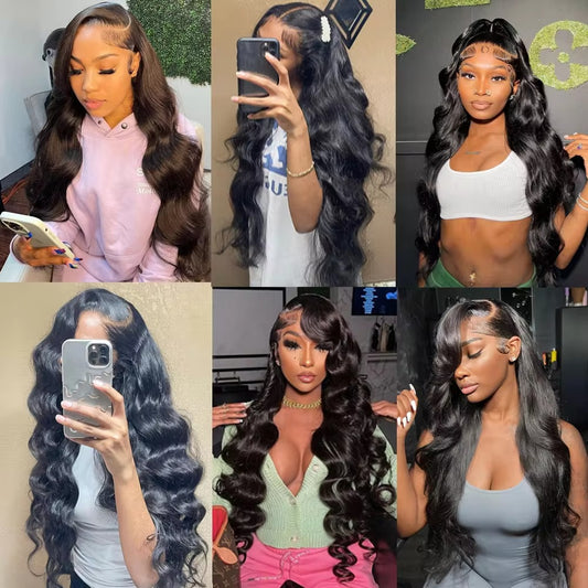 6x4 Vietnamese Raw Virgin Human Hair Lace Front Wig – Transparent Lace